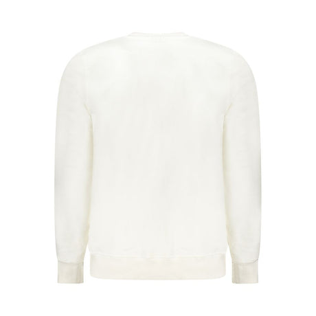 North Sails White Cotton Men Sweater