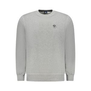 North Sails Brown Cotton Men Sweater