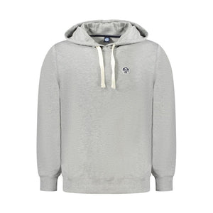 North Sails Brown Cotton Men Sweater