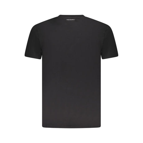 Trussardi Nero Cotton Mens T-Shirt