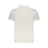 Trussardi White Cotton Men Polo Shirt
