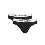 Trussardi Black Cotton Men Underwear Pack