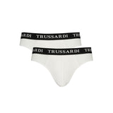 Trussardi White Cotton Men Underwear Pack