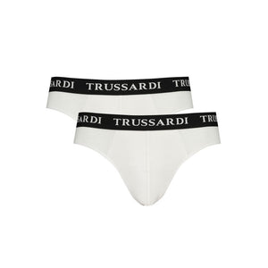 Trussardi White Cotton Men Underwear Pack