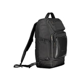 Piquadro Black Recycled Polyethylene Men Backpack