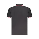 U.S. Grand Polo Black Cotton Men Polo Shirt
