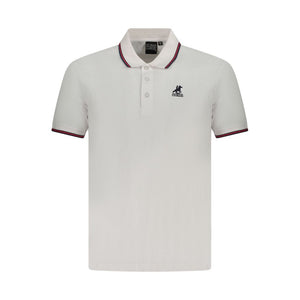 U.S. Grand Polo White Cotton Men Polo Shirt