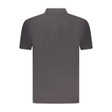 U.S. Grand Polo Black Cotton Men Polo Shirt