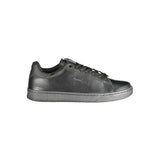 Gas Black Polyester Men Sneaker