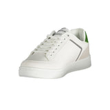 Gas White Polyester Men Sneaker