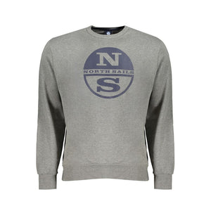 North Sails Brown Cotton Men Sweater