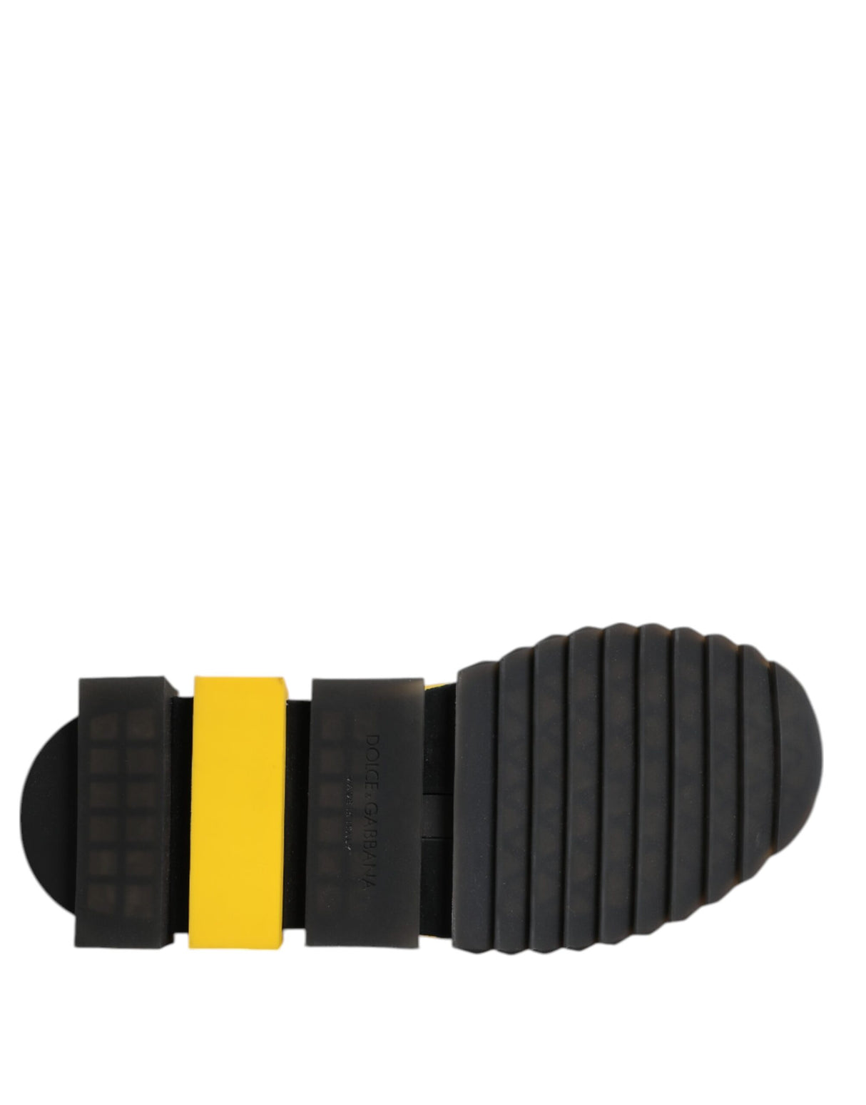 Dolce & Gabbana Yellow SORRENTO Sport Stretch Sneakers Shoes