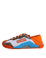 Dolce & Gabbana Multicolor Lace Up Low Top NS1 Sneakers Shoes