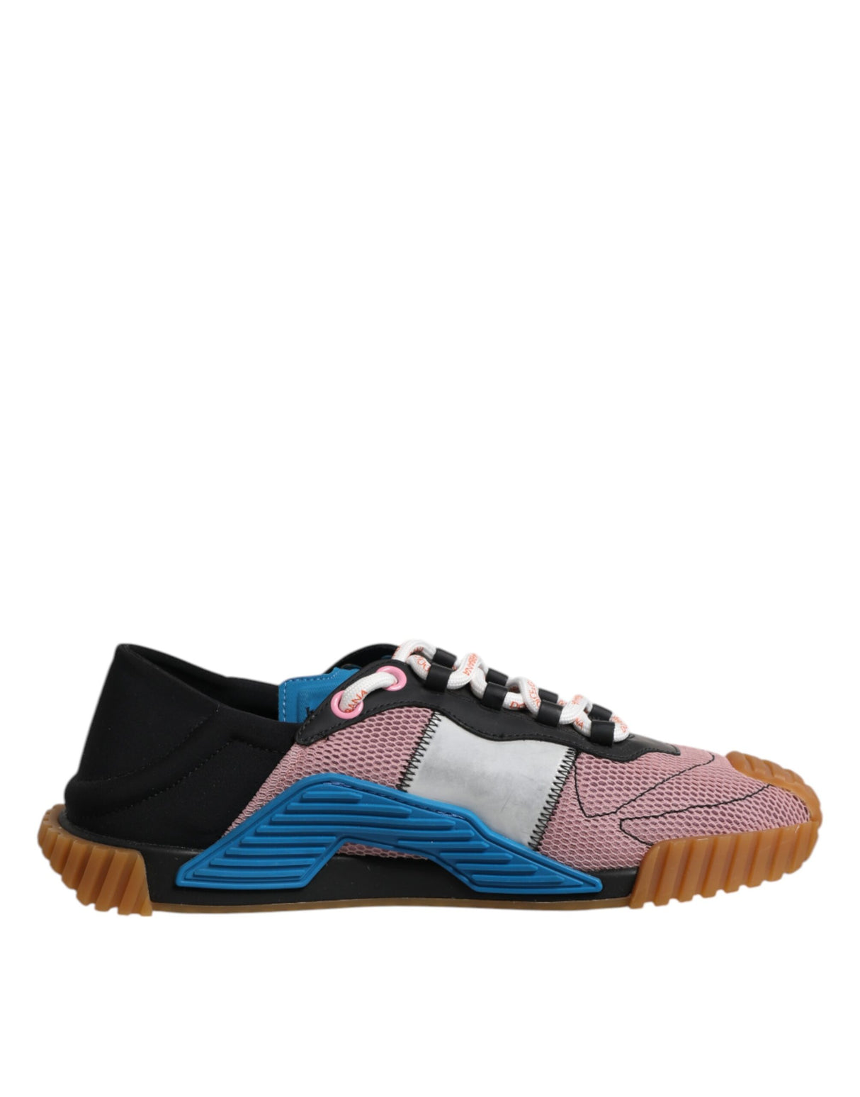 Dolce & Gabbana Multicolor Lace Up Low Top NS1 Sneakers Shoes