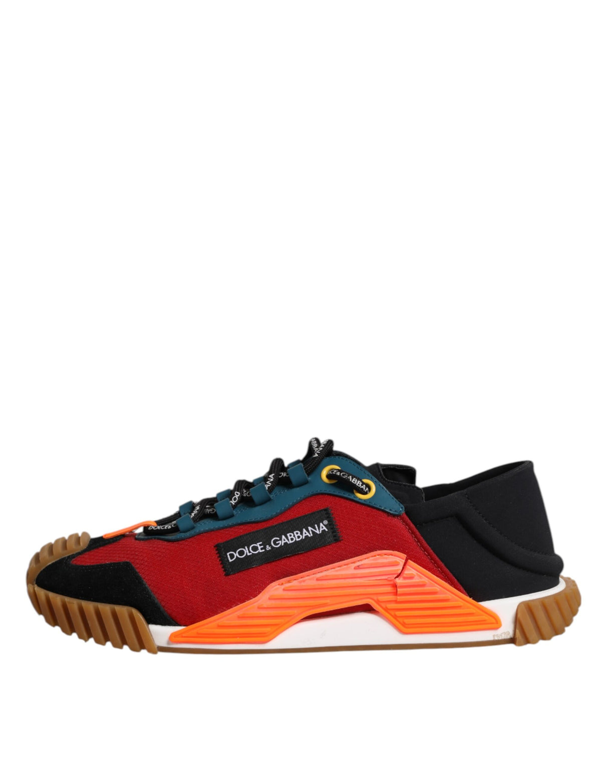 Dolce & Gabbana Multicolor Logo Low Top NS1 Sneakers Shoes