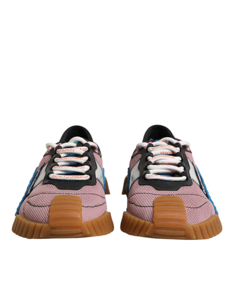 Dolce & Gabbana Multicolor Logo Low Top NS1 Sneakers Shoes