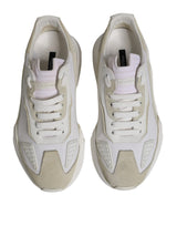 Dolce & Gabbana White Low Top Daymaster Men Sneakers  Shoes
