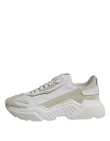 Dolce & Gabbana White Low Top Daymaster Men Sneakers  Shoes