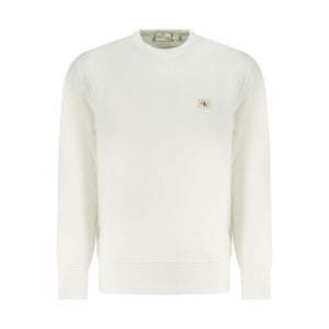 Calvin Klein White Cotton Sweater