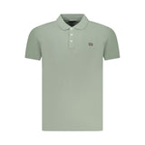 Norway 1963 Green Cotton Men Polo Shirt