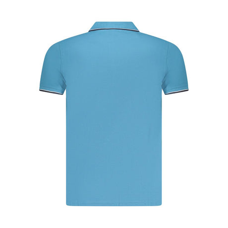 Norway 1963 Blue Cotton Men Polo Shirt