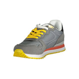 Gas Gray Polyester Men Sneaker