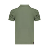 Accademia Militare Green Cotton Polo Shirt
