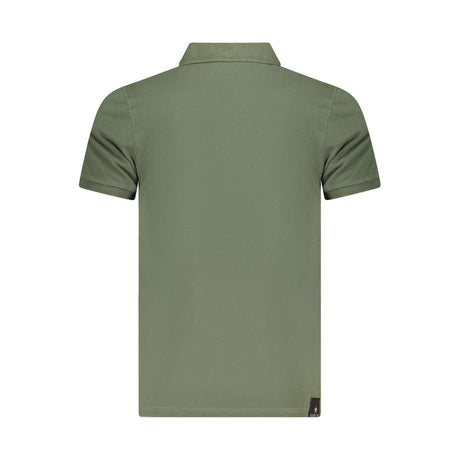 Accademia Militare Green Cotton Polo Shirt