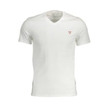 Guess Jeans White Cotton T-Shirt