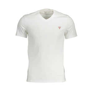 Guess Jeans White Cotton T-Shirt