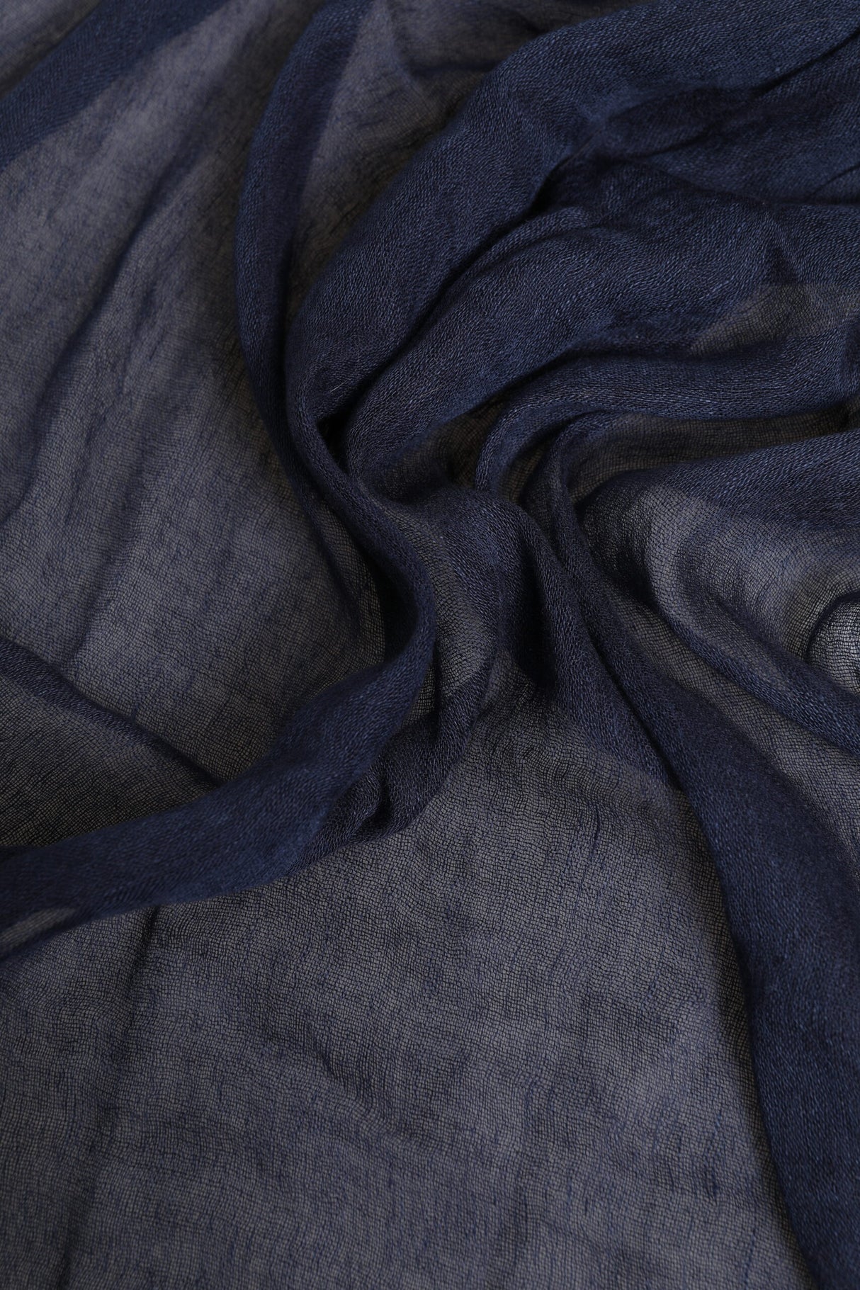 Dolce & Gabbana Dark Blue Neck Warmer Wrap Men Shawl Scarf