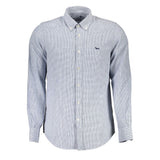 Harmont & Blaine Blue Cotton Shirt