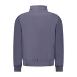 K-WAY Blue Nylon Men Jacket