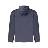 K-WAY Blue Polyamide Men Jacket