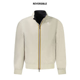 K-WAY Beige Nylon Men Jacket