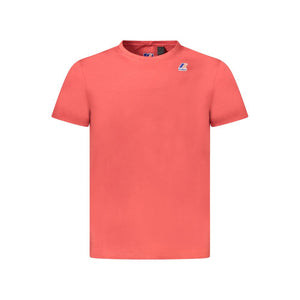 K-WAY Red Cotton Men T-Shirt