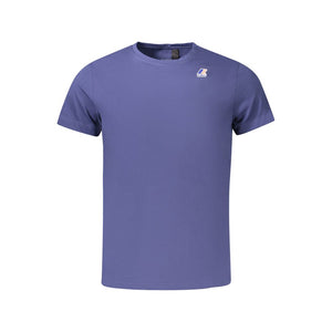 K-WAY Blue Cotton Men T-Shirt