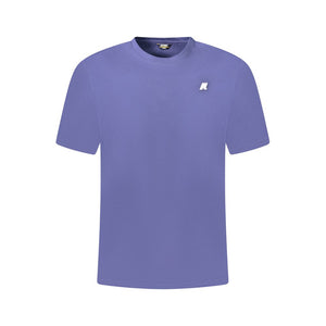 K-WAY Blue Cotton Men T-Shirt
