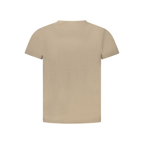 K-WAY Beige Cotton Men T-Shirt