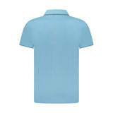 Norway 1963 Blue Cotton Men Polo Shirt