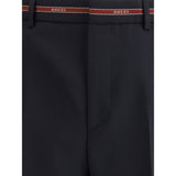 Gucci Selvedge detail Wool Pants