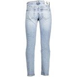Calvin Klein Blue Cotton Jeans & Pant