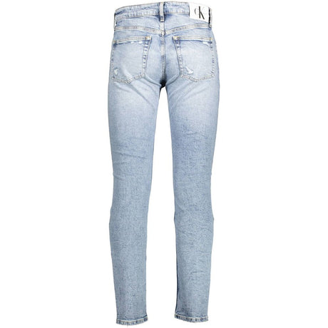 Calvin Klein Blue Cotton Jeans & Pant