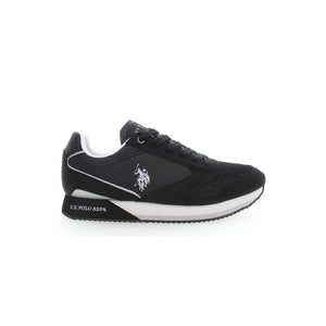 U.S. POLO ASSN. Black Polyester Sneaker