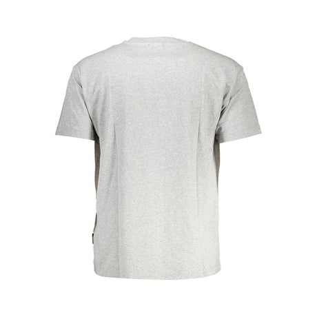 Napapijri Gray Cotton T-Shirt