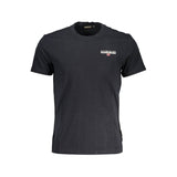 Napapijri Black Cotton T-Shirt