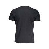 Napapijri Black Cotton T-Shirt