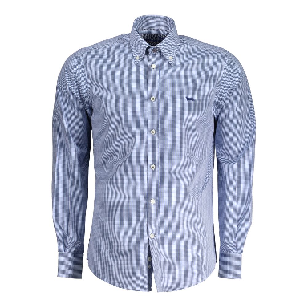 Harmont & Blaine Blue Cotton Shirt
