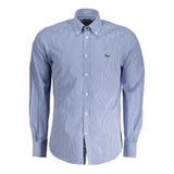 Harmont & Blaine Blue Cotton Shirt