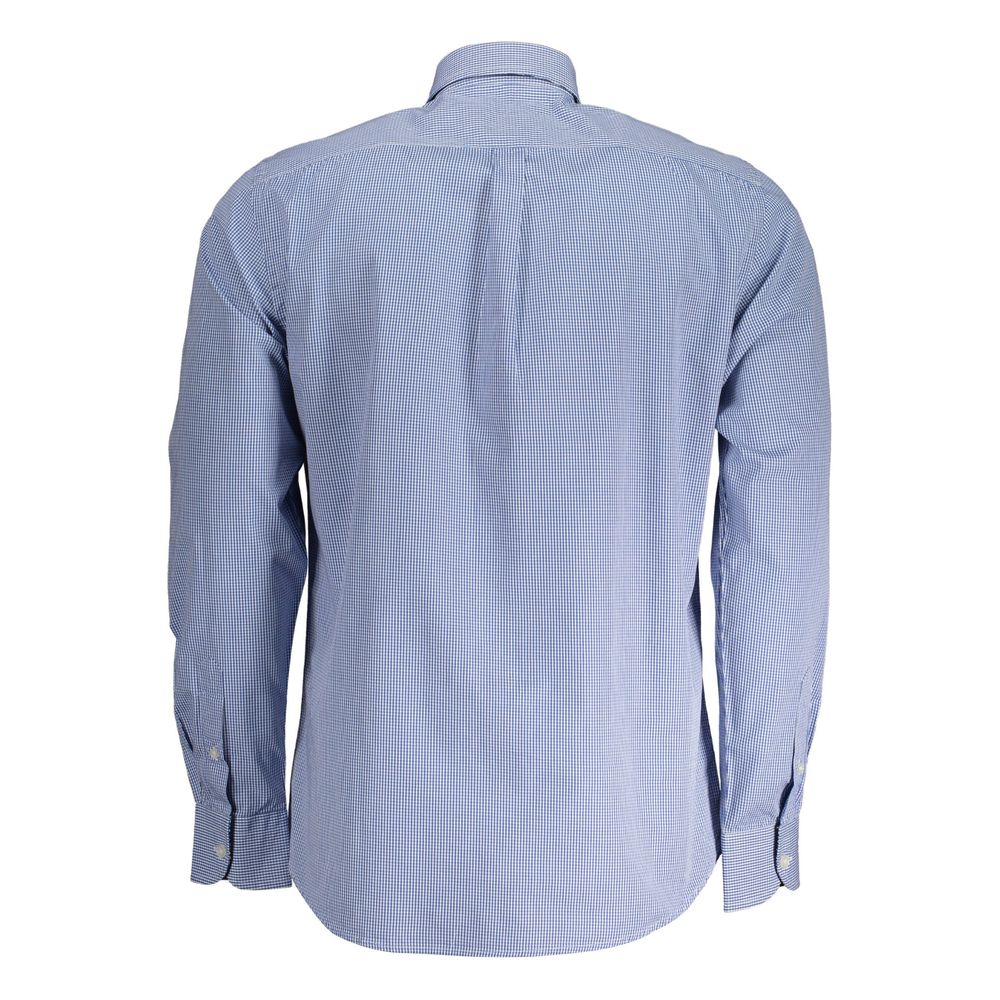 Harmont & Blaine Blue Cotton Shirt